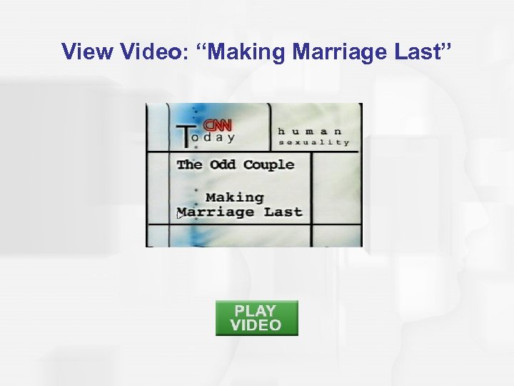 View Video: “Making Marriage Last” 