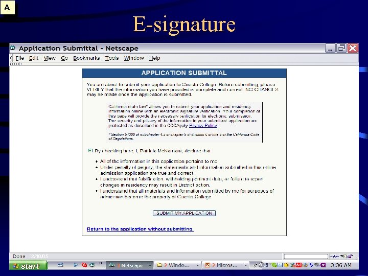 A E-signature 2/10/05 27 