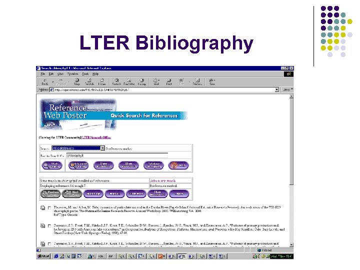 LTER Bibliography 