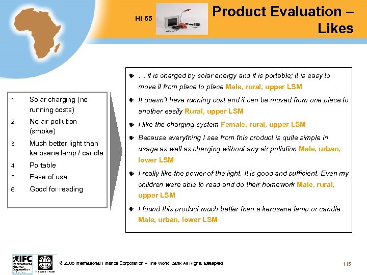 HI 65 Test Product Evaluation – Likes …. it is charged by solar energy