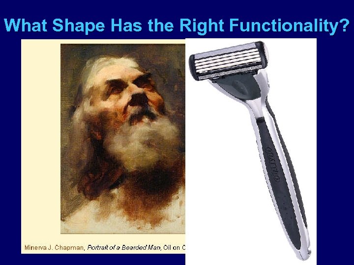 What Shape Has the Right Functionality? 