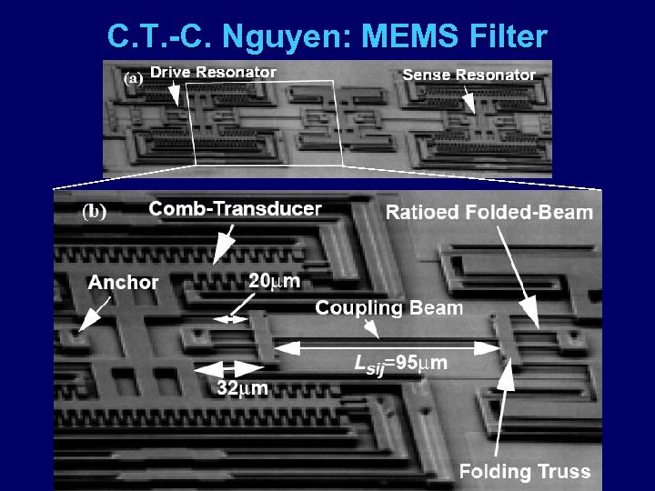 C. T. -C. Nguyen: MEMS Filter 