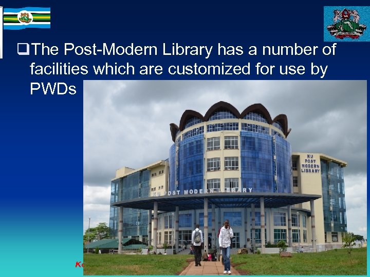 q. The Post-Modern Library has a number of facilities which are customized for use
