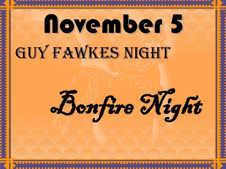 November 5 guy Fawkes Night Bonfire Night 