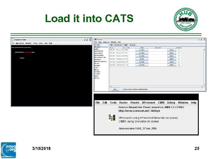 Load it into CATS 3/15/2018 25 