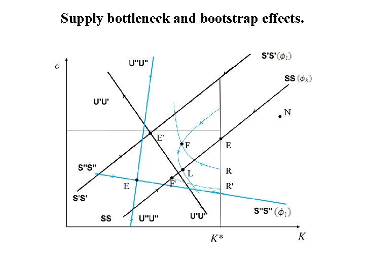 Supply bottleneck and bootstrap effects. 