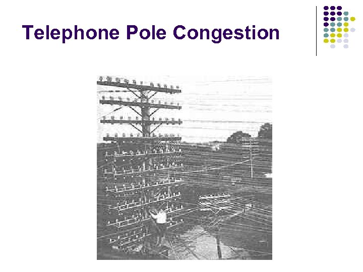 Telephone Pole Congestion 