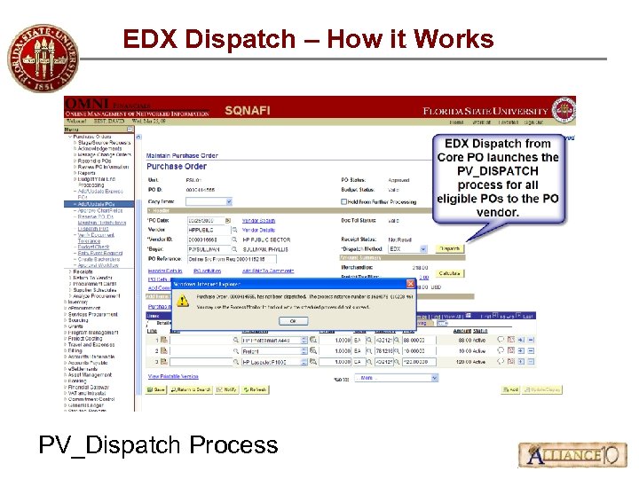 EDX Dispatch – How it Works PV_Dispatch Process 
