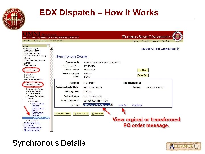 EDX Dispatch – How it Works Synchronous Details 