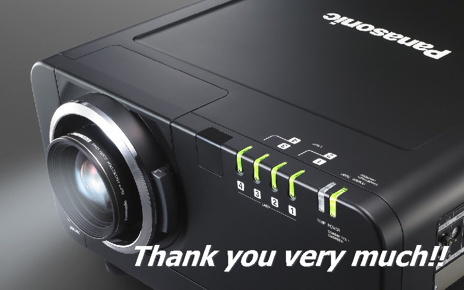 Thank you very much!! 