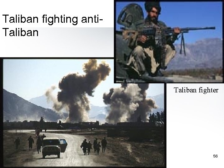 Taliban fighting anti. Taliban fighter 56 