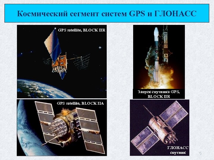 Космический сегмент систем GPS и ГЛОНАСС GPS satellite, BLOCK IIR Запуск спутника GPS, BLOCK