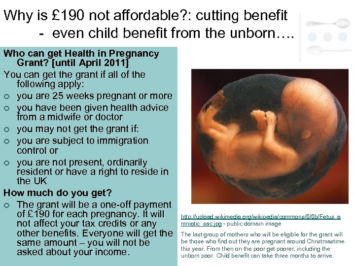 Why is £ 190 not affordable? : cutting benefit - even child benefit from