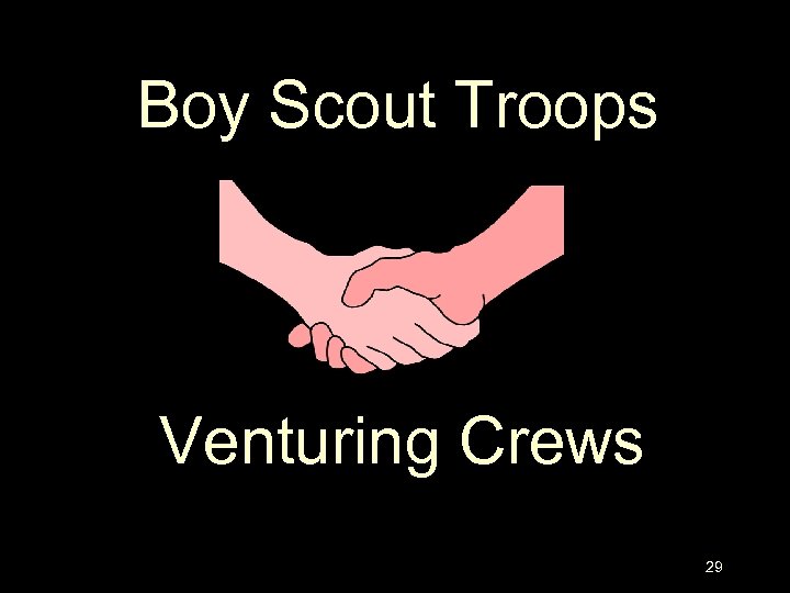 Boy Scout Troops Venturing Crews 29 
