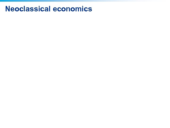 Neoclassical economics 