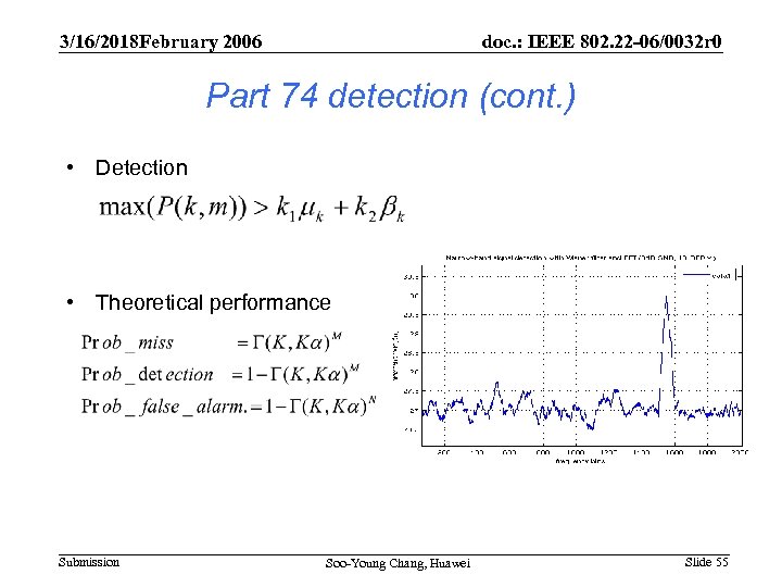 3/16/2018 February 2006 doc. : IEEE 802. 22 -06/0032 r 0 Part 74 detection