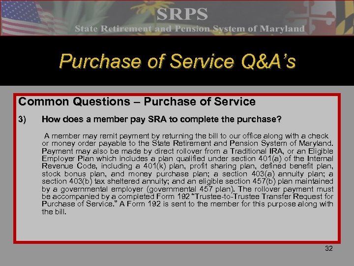 Purchase of Service Q&A’s Common Questions – Purchase of Service 3) How does a