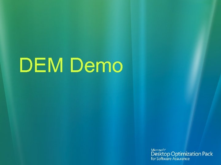 DEM Demo 