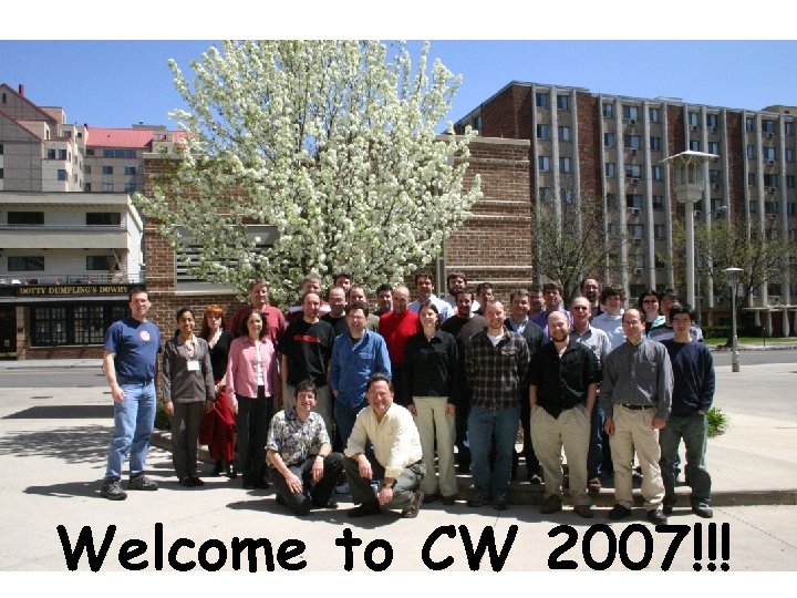 Welcome to CW 2007!!! www. cs. wisc. edu/~miron 