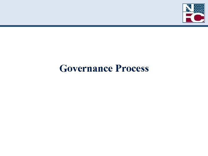 Governance Process 