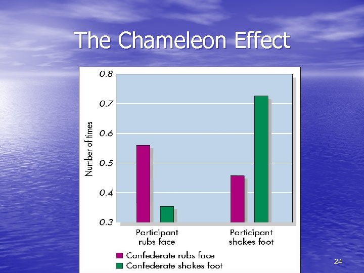 The Chameleon Effect 24 