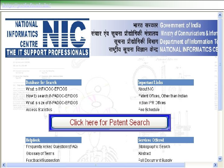 http: //patinfo. nic. in/ 