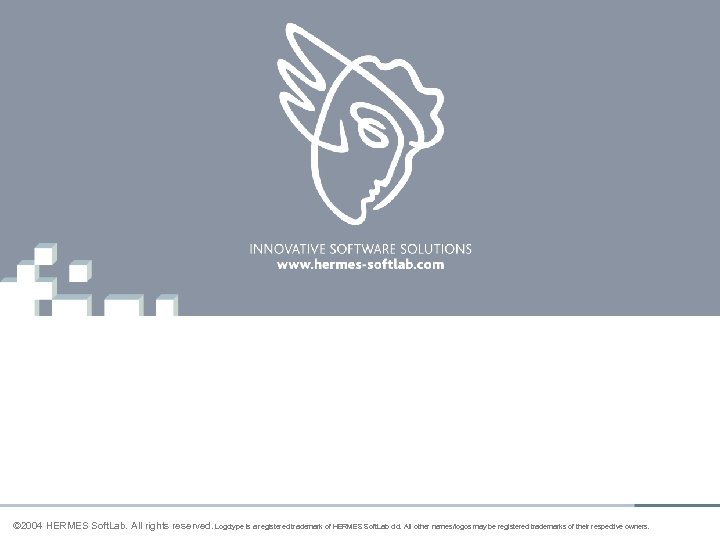 © 2004 HERMES Soft. Lab. All rights reserved. Logotype is a registered trademark of
