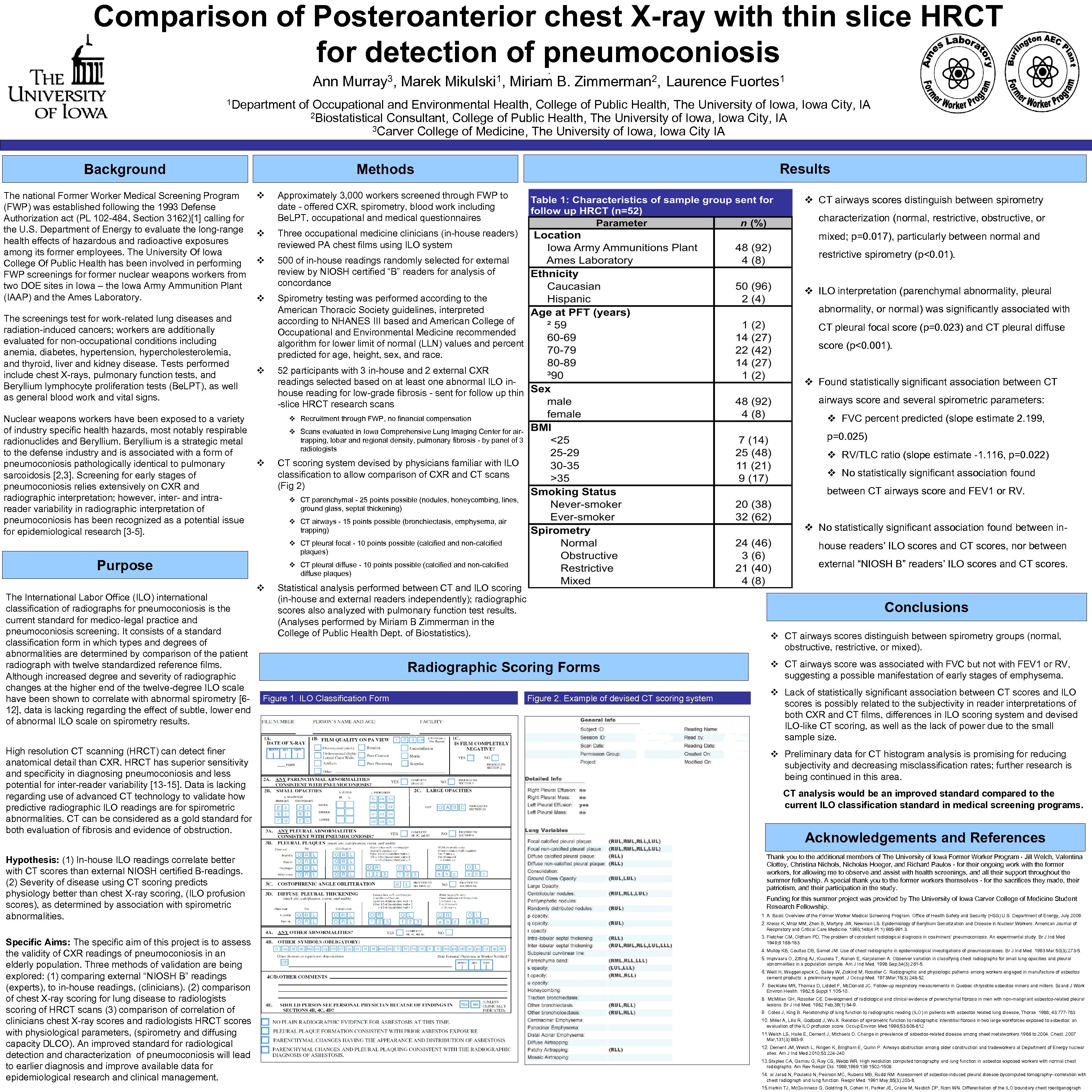 Comparison of Posteroanterior chest X-ray with thin slice HRCT for detection of pneumoconiosis Ann