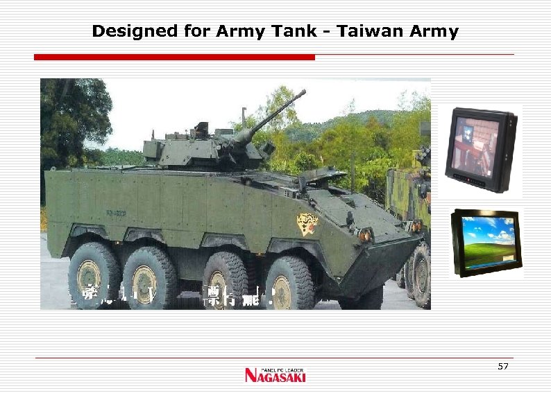 Designed for Army Tank - Taiwan Army 57 