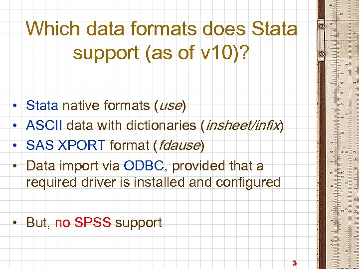 insheet stata