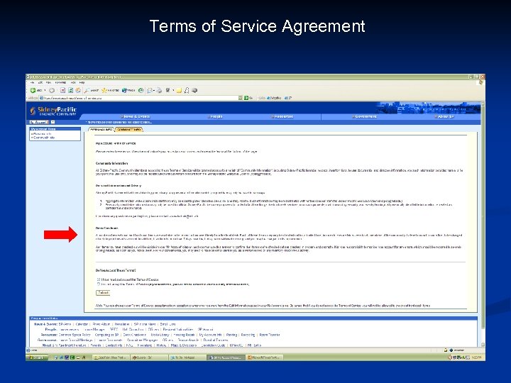 Terms of Service Agreement 