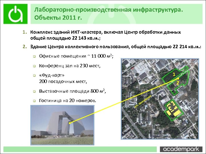 Производственная инфраструктура