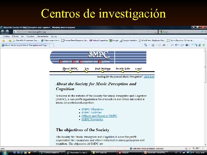 Centros de investigación 24 