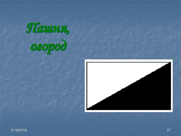 Пашня, огород 3/19/2018 17 