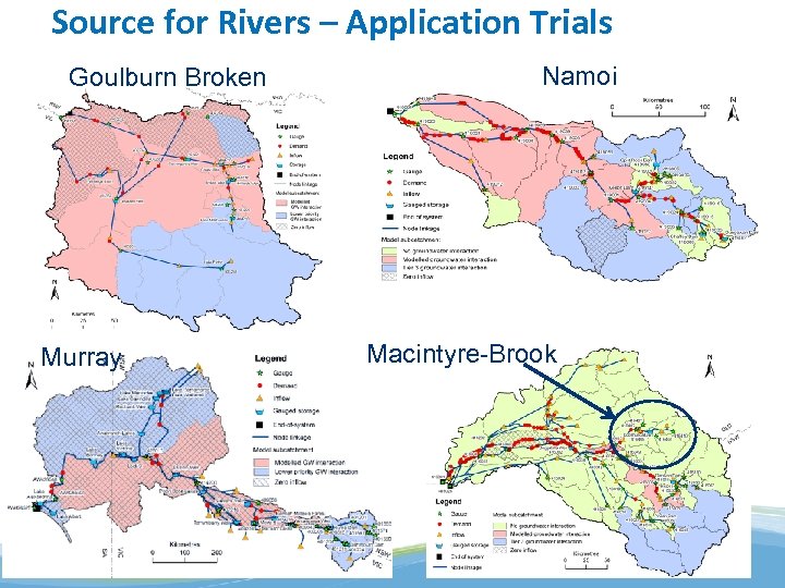 Source for Rivers – Application Trials Goulburn Broken Murray Namoi Macintyre-Brook 