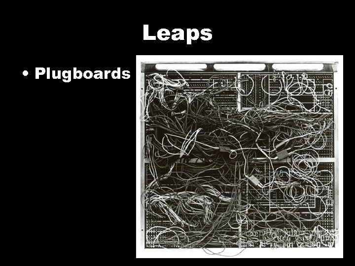 Leaps • Plugboards 