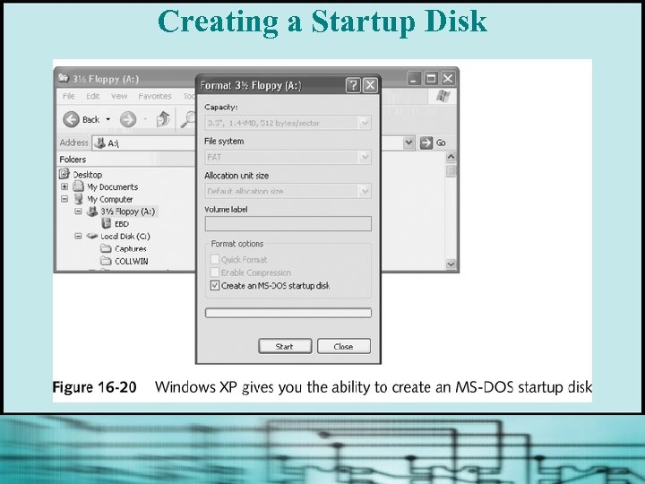 Creating a Startup Disk 