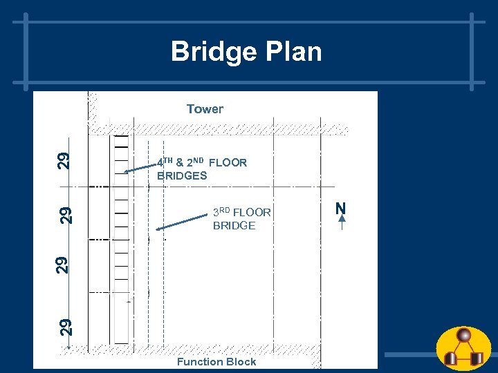 Bridge Plan 4 TH & 2 ND FLOOR BRIDGES 3 RD FLOOR BRIDGE 29