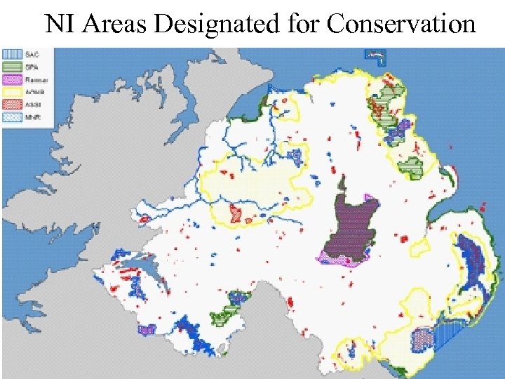 NI Areas Designated for Conservation 