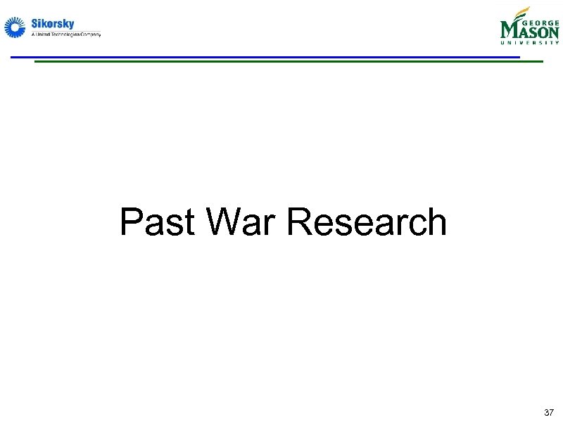 Past War Research 37 