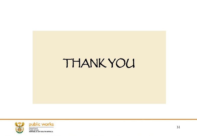 THANK YOU 31 