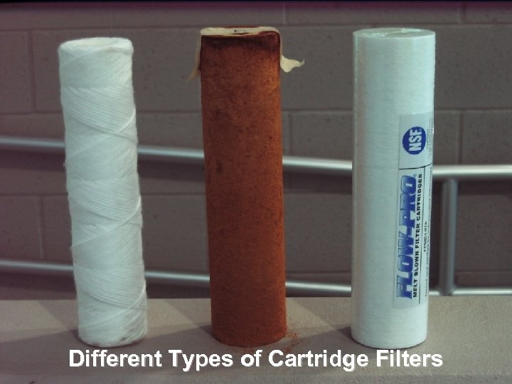 Different Types of Cartridge Filters 