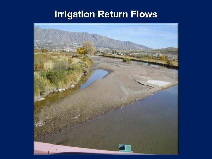 Irrigation Return Flows 