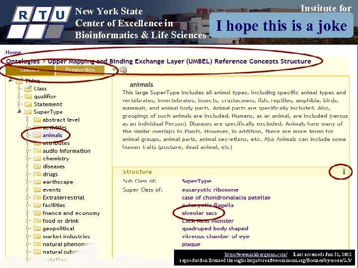 R T U 7 New York State Center of Excellence in Bioinformatics & Life