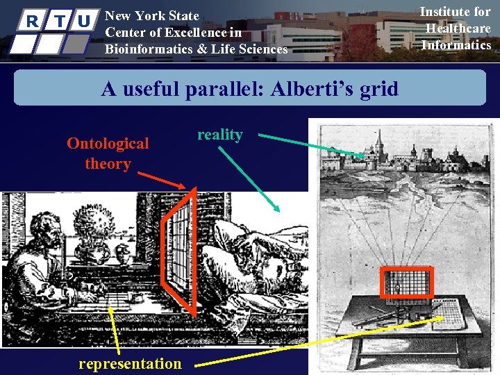 R T U New York State Center of Excellence in Bioinformatics & Life Sciences