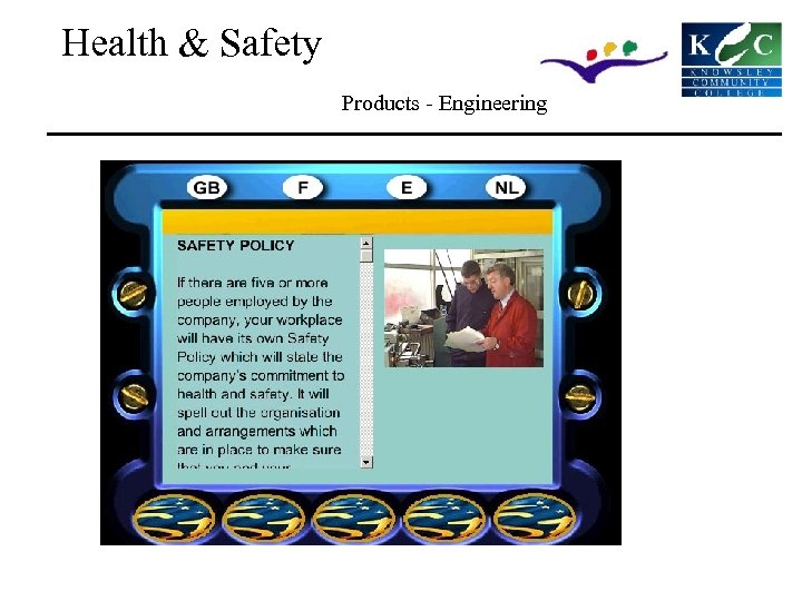 Health & Safety Products - Engineering 