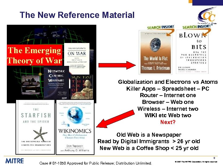 The New Reference Material The Emerging Theory of War Globalization and Electrons vs Atoms