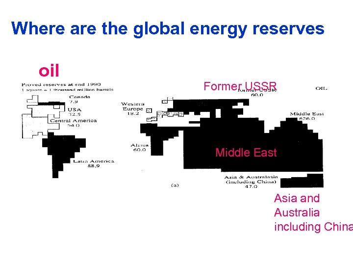 Where are the global energy reserves oil Figure 1. 5 Spiro Former USSR page