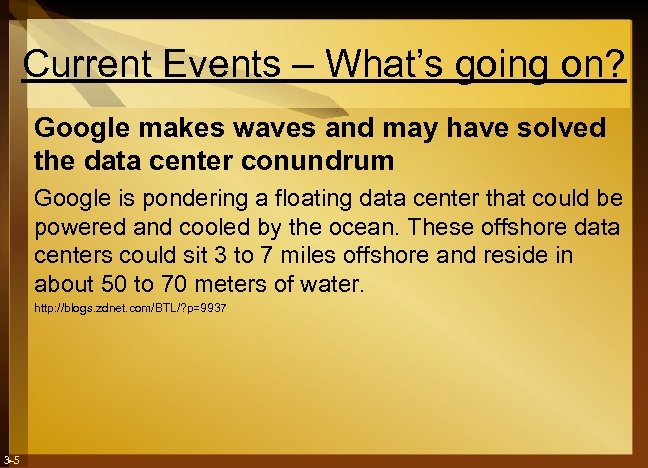 Current Events – What’s going on? Google makes waves and may have solved the