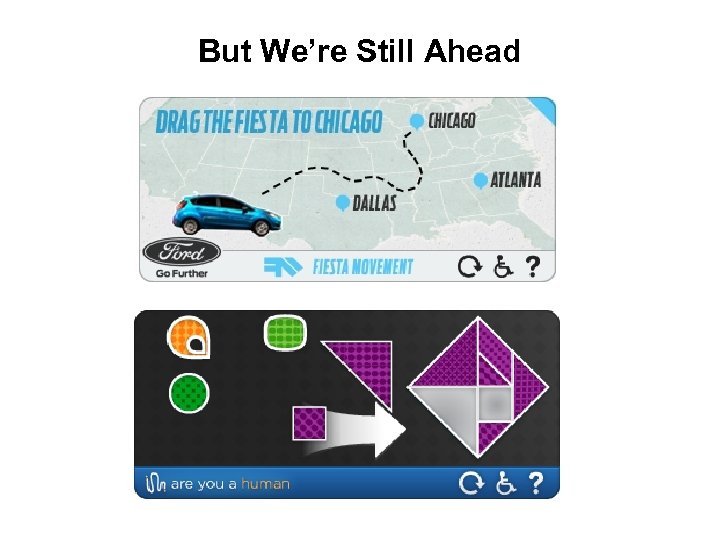 But We’re Still Ahead 